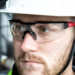 Click here to see Milwaukee 48-73-2052 Milwaukee 3-Pack Clear Safety Glasses with Anti-Scratch Lenses - 48-73-2052