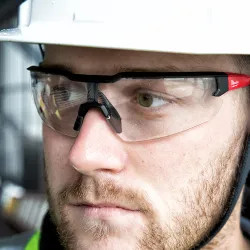 Click here to see Milwaukee 48-73-2205 Milwaukee Clear +2.00 Magnified Safety Glasses with Anti-Scratch Lenses - 48-73-2205