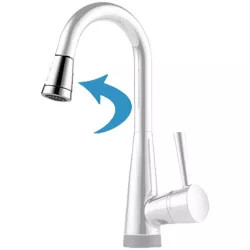 Click here to see Brizo RP60112PC Brizo RP60112PC Venuto Kitchen Pull-Down Wand, Polished Chrome