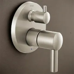 Click here to see Brizo T75P675-BNLHP Brizo Odin Pressure Balance Valve with Integrated 6-Function Diverter Trim, 1/2