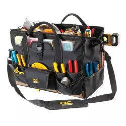 Click here to see  1535 Custom LeatherCraft 18-inch, 37-pocket Tote Bag- 1535
