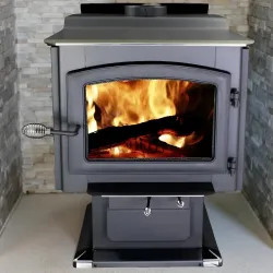Click here to see  AW3200E-P* Ashley Hearth 3,200 Sq. Ft. Large Pedestal Wood Stove 152,000 BTU - AW3200E-P