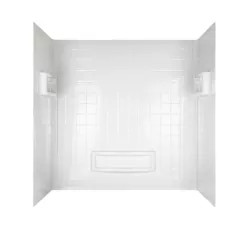 Click here to see  39094-HD DELTA 39094-HD BATHTUB WALL SET SURROUND-WHT