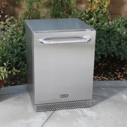Click here to see Bull Outdoor 13700 Bull Series II 4.9 Cu. Ft. Premium Outdoor Rated Fridge with Internal Digital LED Control Panel, Stainless Steel - 13700