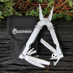 Click here to see  47530N Gerber One Hand Open Design Multi-Plier, Needle Nose MP600, Stainless Steel, 6.61-inch Overall Length - 47530N