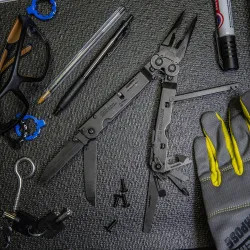Click here to see  B66N-CP SOG PowerAssist Heavy Duty Multi-Tool Pliers with Sheath, 16 Tool Functions, Stainless Steel, Black Oxide - B66N-CP
