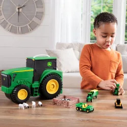 Click here to see  35747 Tomy John Deere Fun on the Go Tractor Case - 35747 