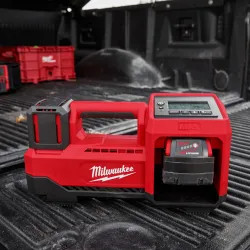 Click here to see Milwaukee 2848-20 Milwaukee M18 Cordless Electric Portable Inflator with 36