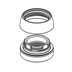 Click here to see Peerless RP102102BL PEERLESS RP102102BL FLUTE CAP, BONNET NUT & O-RING