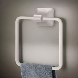 Click here to see Pfister BRB-FE1K PFISTER BRB-FE1K PARK AVENUE TOWEL RING BRUSHED NICKEL