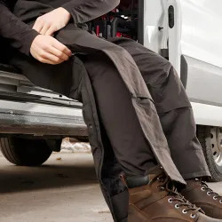 Click here to see Milwaukee 441B-2X Milwaukee WORKSKIN 2XL Black Baselayer Pants with Brushed Fleece Interior, Moisture-Wicking, 4-Way Stretch - 441B-2X