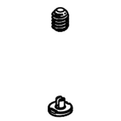 Click here to see Brizo RP100427PC Brizo Levoir Set Screw and Cover for Thermostatic Valve Trim, Polished Chrome - RP100427PC