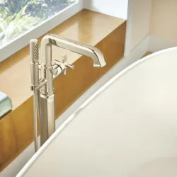 Click here to see Brizo RP100329PN Brizo Invari Single-Function Hand Shower with Certified Dual Check Valves, WaterSense, 1.75 GPM, Brilliance Polished Nickel - RP100329PN