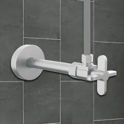 Click here to see Brizo BT022204-BN Brizo Odin Angled Supply Stop Valve w/ Cross Handle, Brilliance Brushed Nickel - BT022204-BN 