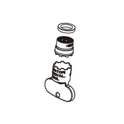 Click here to see Brizo RP103407 Brizo Aerator and Wrench For Bar Faucets - RP103407