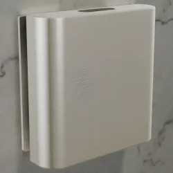 Click here to see Brizo RP103316NKL Brizo Mystix Contemporary Square Steam Head, Brilliance Luxe Nickel - RP103316NKL