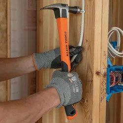 Click here to see Klein H80718 Klein Straight-Claw Hammer with 18 oz Forged Steel Head and 15