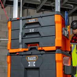 Click here to see Klein 54823MB Klein MODbox Three-Drawer Toolbox, Stackable - 54823MB