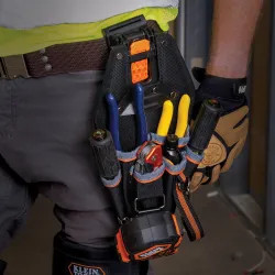 Click here to see Klein 55830MB Klein MODbox 6-Pocket Tool Pouch for Tool Belts or MODbox Rail System - 55830MB
