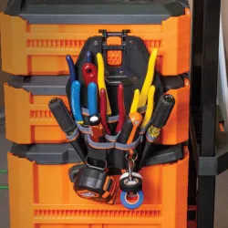 Click here to see Klein 55832MB Klein MODbox 8-Pocket Tool Pouch for Tool Belts or MODbox Rail System - 55832MB