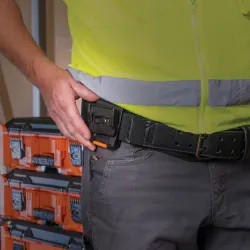 Click here to see Klein 55838MB Klein 3-Pack Tool Belt Pouch Clip for MODbox Tool and Part Pouches - 55838MB