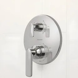 Click here to see American Standard TU061740.002 American Standard Aspirations Two-Handle Pressure Balance Valve Trim with Diverter, Discrete Cartridge, 2 or 3-Way, Polished Chrome - TU061740.002