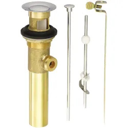 Click here to see Gerber D495002 Danze D495002 Drain Kit With Overflow Chrome