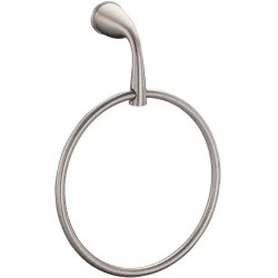 Click here to see Gerber D441112BN Danze D441112BN Towel Ring Brushed Nickel