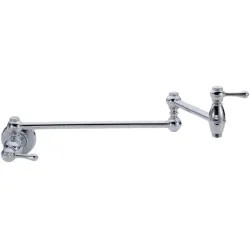 Click here to see Gerber D205057 Gerber Opulence Wall-Mount Pot Filler Faucet, Chrome - D205057