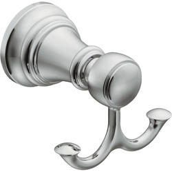 Click here to see Moen YB8403CH Moen YB8403CH Weymouth Double Robe Hook, Chrome