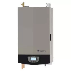 Click here to see Lochinvar WHN155 Lochinvar Knight Wall-Mount Stainless Steel Natural Gas Boiler with 155,000 BTU and SMART SYSTEM Digital Operating Control - WHN155