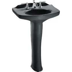 Click here to see Toto LPT642.4#51 Toto LPT642.4#51 Dartmouth 25 x 18 Ebony Pedestal Lavatory Sink