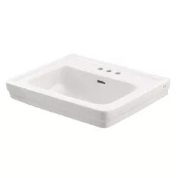 Click here to see Toto LT532.4#01 Toto LT532.4#01 Cotton White Promenade Pedestal Lavatory Sink