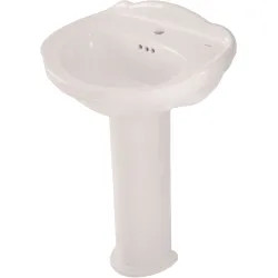 Click here to see Toto LT754.8#03 TOTO LT754.8#03 Bone Whitney Pedestal Lavatory, Sink Only