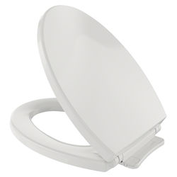 Click here to see Toto SS114#11 TOTO SoftClose Elongated Toilet Seat with Lid, Colonial White - SS114#11 