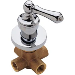 Click here to see Pfister 015-38BC Pfister Polished Chrome Four-Port Diverter Valve Trim - 015-38BC