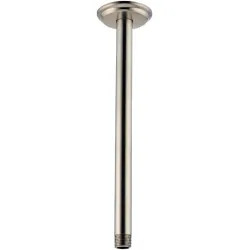 Click here to see Pfister 015-12CK Pfister Brushed Nickel 12-Inch Shower Arm And Flange Kit - 015-12CK