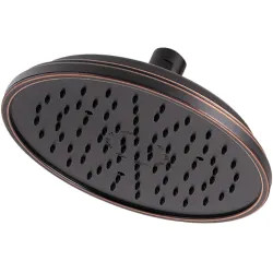 Click here to see Pfister 015-HV1Y Pfister Tuscan Bronze Hanover Single-Function Shower Head, 1.5 GPM, WaterSense - 015-HV1Y