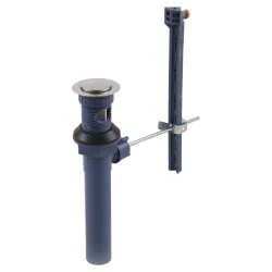 Click here to see Delta RP62472BN Delta RP62472BN Plastic Pop-Up Assembly - Less Lift Rod, Brushed Nickel