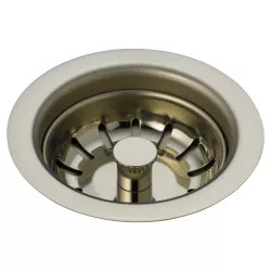 Click here to see Delta 72010-PN Brizo 72010-PN Kitchen Sink Flange & Strainer