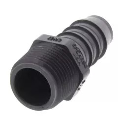 Click here to see Commodity  PETMA34 Poly Insert Male Adapter, 3/4 Inch