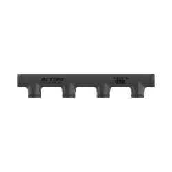 Click here to see Action Filter 18004 Action Machining 1in Quad Manifold, O-Ring Sealed, Schedule 80 PVC, Buttress Thread, Fully Unionized, Max Working Pressure 235 PSI - 18004
