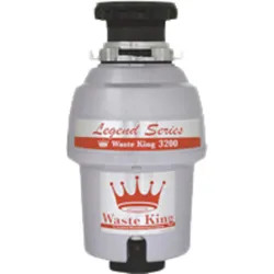 Click here to see Waste King L-3200 Waste King L-3200  3/4 Hp Garbage Disposal With Cord