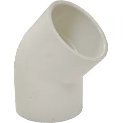 Click here to see Commodity  PVCL45212 Schedule 40 PVC 45 Degree Elbow, 2-1/2 Inch
