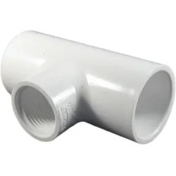 Click here to see Commodity  Schedule 40 PVC 1x1x3/4 Inch Tee (Slip x Slip x Thread)