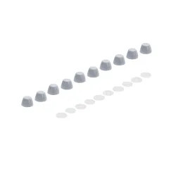 Click here to see Toto THU098#01 Toto THU098#01 Cotton White Bolt Cap Set (10 Caps and 10 Bases) - Part