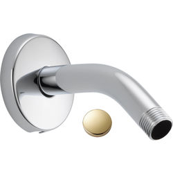 Click here to see Delta U4993-PB Delta Polished Brass Shower Arm and Flange Assembly, Brass - U4993-PB