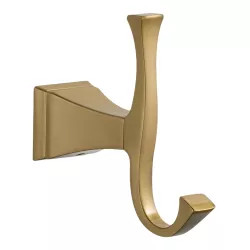 Click here to see Delta 75135-CZ Delta 75135-CZ Dryden Double Robe Hook, Champagne Bronze