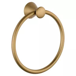 Click here to see Delta 73846-CZ Delta Lahara 7in Towel Ring, Brilliance Champagne Bronze - 73846-CZ