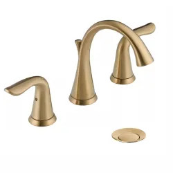 Click here to see Delta 3538-CZMPU-DST Delta Lahara Widespread Lavatory Faucet, 4